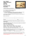 Holy Trinity Pledge Form 2026