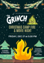 Christmas Campfire and Movie Night