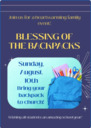 Blessing of the Backpacks