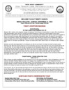 Weekly Bulletin - Sunday, September 13, 2026