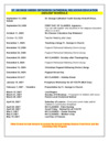 Sunday School Calendar 2026-2027