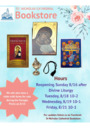August Bookstore Hours