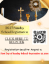 Sunday September 13/ Sunday School Begins 