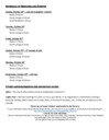 Schedule of Services 10-18-2026