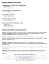 Schedule of Services 10-11-2026
