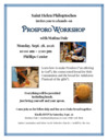 Prosforo Workshop Sep 28