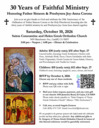 Save the Date! October 10, 2026