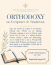 Orthodoxy in Scripture and Tradition