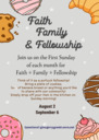 Faith, Family, Fellowship