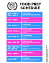 Greek Festival Food Prep Schedule