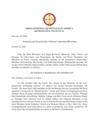 Archiepiscopal Encyclical for National Leadership 100 Sunday