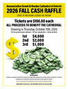 2026 Fall Cash Raffle