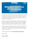 Hellenic Museum Campaign