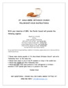 Coffee Hour Sponsors