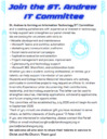 IT Committee Announcement 