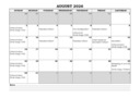 August 2026 Calendar