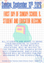 2026-9-13 Education Blessing