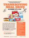 PHILOPTOCHOS THANKSGIVING MEAL DRIVE