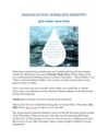 Homeless Ministry Update