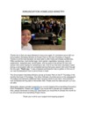 Homeless Ministry Update-2