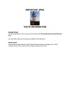 Youth Information 04-27-2025