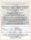 United Arcadians of San Francisco 91st Anniversary Lunch - Oct 1st