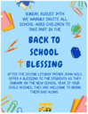 Back to School Blessing