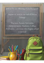 Blessing of the Backpack!