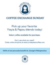 Coffee Exchange Sunday