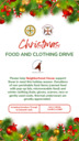 Food and Clothing Christmas Drive