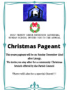 Christmas Pageant and Community Brunch