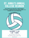 College Reunion Flyer