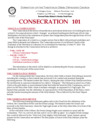 Consecration 101