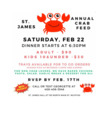 Crab Feed - Milpitas - Feb 22nd