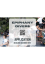 Epiphany Diver Application - Deadline December 10th, 2024