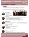 GOA Program for Girl Delegates to the UN