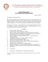 Fall Parish Assembly - November 19th