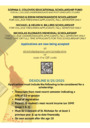 Fall Scholarship Applications - Deadline is THIS Monday August 25th