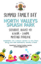 Family Splash Park Event