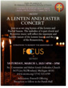 Focus - A Lenten & Easter Concert