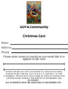 Community Christmas Card