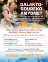 Festival Cooking & Baking Schedule