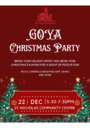 GOYA Christmas Party! December 22nd!