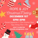 HOPE / JOY Meeting Flyer