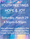 HOPE & JOY Meeting