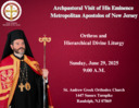 Hierarchical Divine Liturgy 