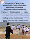 Metropolis of NJ Annual Holy Cross Celebration