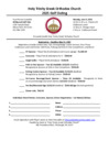 Holy Trinity Golf Outing - Monday, June 9, 2025