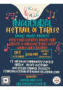 Festival of Tables September 21st