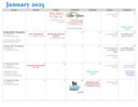 January Calendar